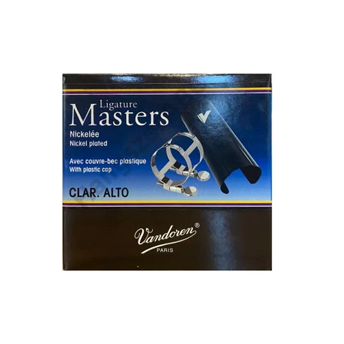 Vandoren Master nikkel szorító + műanyag kupak Altklarinétra - Kifutó termék