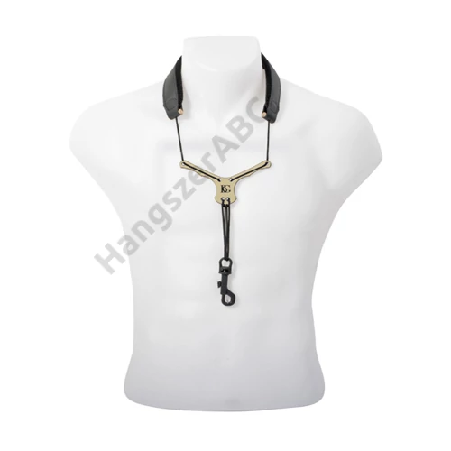 BG S20YSH - "ZEN" szaxofon nyakló (bőr, karabineres)