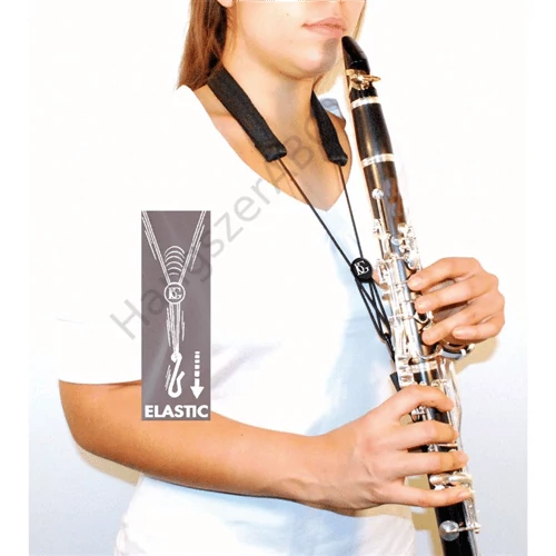 BG C20E - Klarinét nyakló, elasztikus