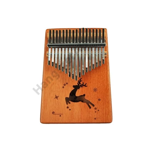 Angel Kalimba - Rénszarvas mintás 17 hangú