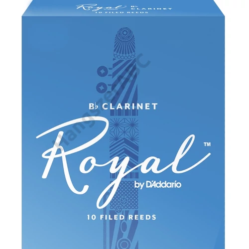 D'Addario RCB1040 Rico Royal Bb klarinét nád (Méret: 4)