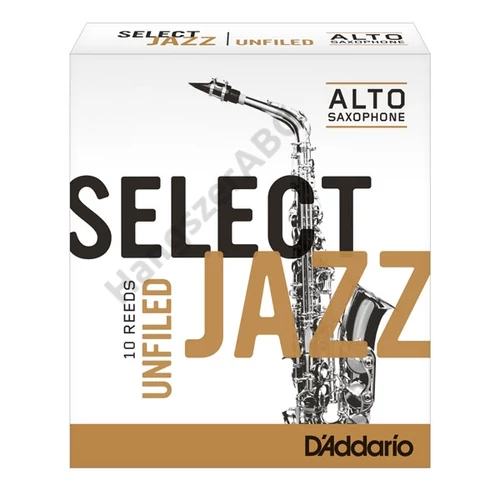 D'Addario RRS10ASX2H Select Jazz Altszaxofon nád, Unfiled (Méret: 2 Hard)