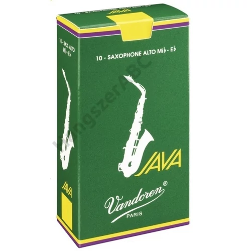 Vandoren SR263 Altszaxofon nád - Java Green (Méret: 3)