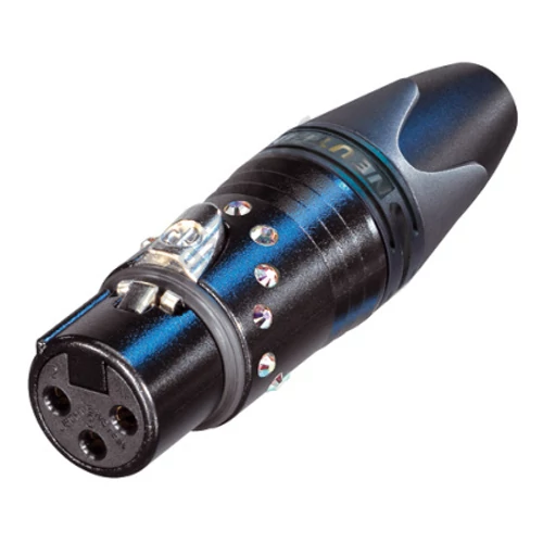 Neutrik NC3FXX-B-CRYSTAL