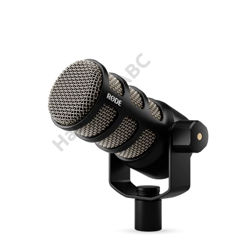 Rode PodMic dinamikus broadcast és podcast mikrofon, fekete