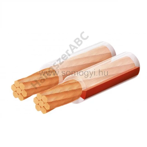 SAL KLS 6T Hangszóróvezeték, transzparent, 2x6 mm, 25 m/tekercs