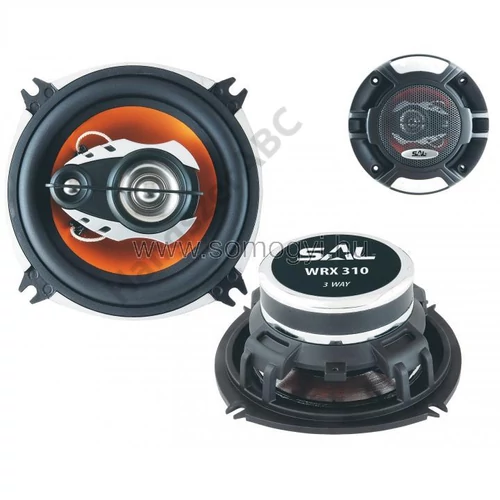SAL WRX 310 236-pár, 100mm, 3 utas, 4ohm, 140W