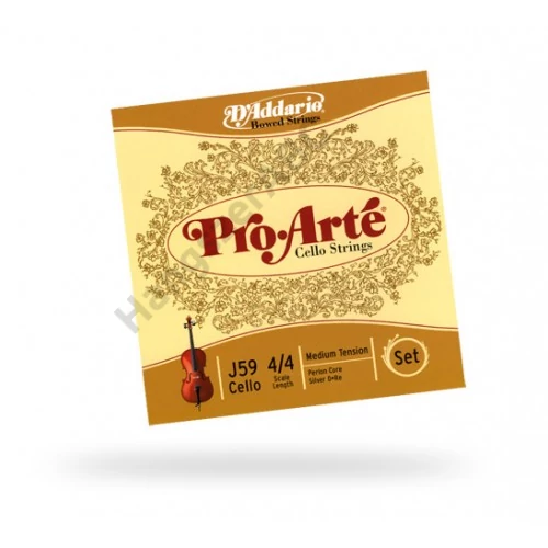 D'Addario Pro Arte cselló garnitúra