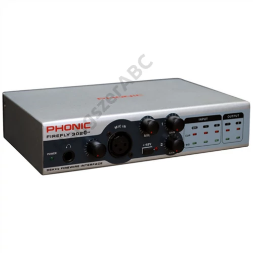 Phonic FIREFLY 302 PLUS Digitális interface
