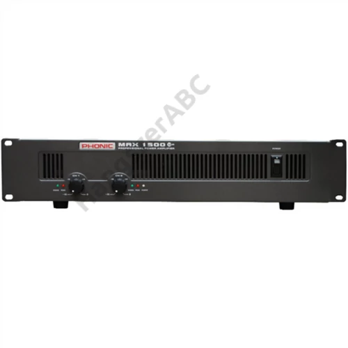 Phonic MAX1500 Plus Végerősítő, 2x450W/4Ohm
