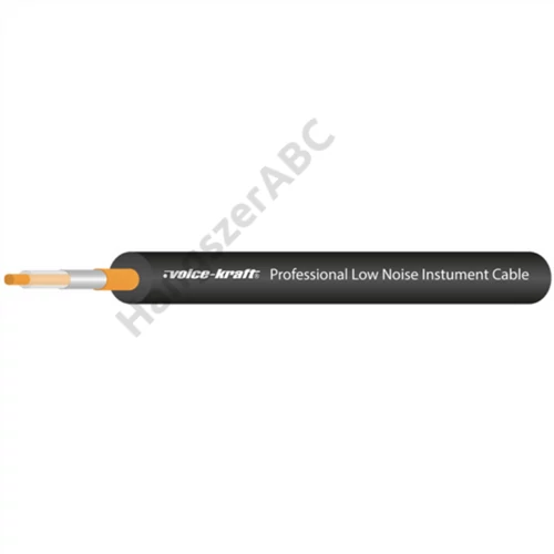 Voice-Kraft VKGC-110 gitárkábel (fekete) 50m
