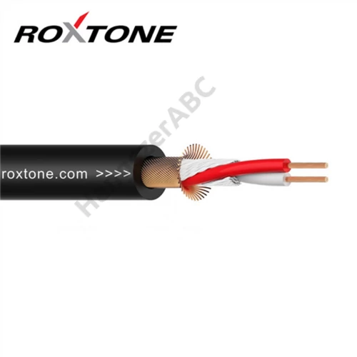 Roxtone MC006-100 Ø 6,5mm mikrofonkábel (fekete)