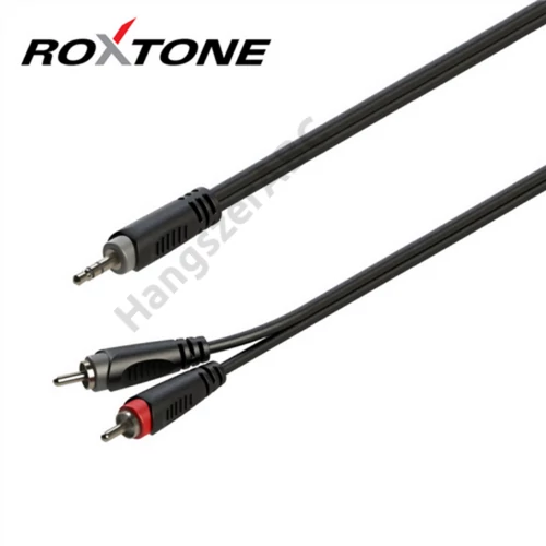 Roxtone RAYC150L1 3,5 Sztereó Jack - 2xRCA kábel, 1m