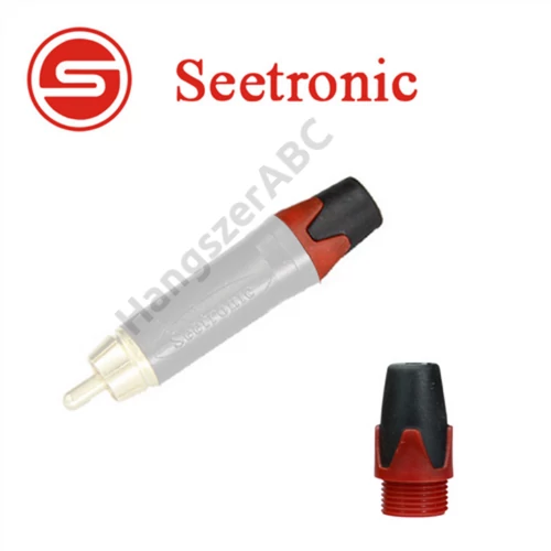 Seetronic boots for MT380 (red) Piros törésgátló, Seetronic RCA csatlakozóhoz