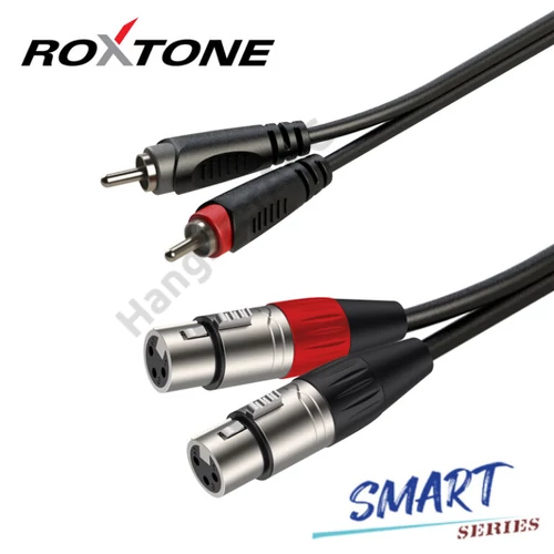 Roxtone SACC170L1 Smart series 2xXLR(m) - 2xRCA kábel, 1m