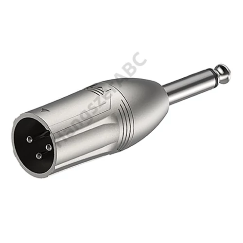 Roxtone RA2XMJM 6,3 Jack(p) - XLR(p) átalakító, monó