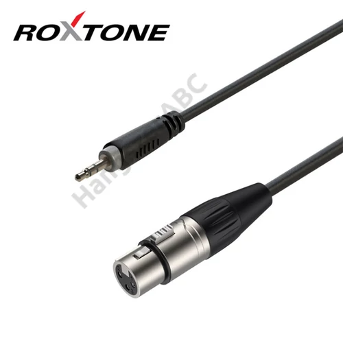 Roxtone RACC420L0.9 3,5st jack dugó - XLR(m), 90cm