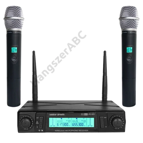 Voice-Kraft JRU-602/HT-51C UHF kézi mikrofon rendszer