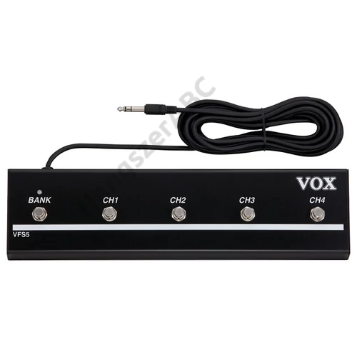 Vox VFS5lábkapcsoló,VFS5 5-utas lábkapcsoló Valvetronix VT és VT+ erősítőkhöz