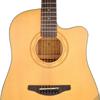 Kép 4/8 - SOUNDSATION EN41CE-NTS - Dreadnought cutaway akusztikus gitár, tömör lucfenyő fedlappal, gravírozott rozettával és előerősítővel