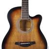 Kép 4/7 - SOUNDSATION SAGUARO-HW-CE BW - Hand wiped cutaway akusztikus gitár előerősítővel