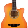 Kép 3/7 - SOUNDSATION SAGUARO-HW-CE OR - Hand wiped cutaway akusztikus gitár előerősítővel