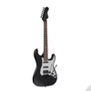 Kép 1/3 - SOUNDSATION SST-112T-MBK - SHADOW szériás dupla cutaway elektromos gitár, 2 single coil + 1 humbucker hangszedővel és tremolo híddal