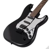 Kép 2/3 - SOUNDSATION SST-112T-MBK - SHADOW szériás dupla cutaway elektromos gitár, 2 single coil + 1 humbucker hangszedővel és tremolo híddal