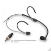 Kép 1/5 - SOUNDSATION VISAGE-C01B BK - Kardioid headset mikrofon, 3,5mm-es biztonsági rögzítős jack csatlakozóval, fekete színben