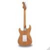 Kép 2/5 - SOUNDSATION RIDER-DELUXE-M NT - Dupla cutaway elektromos gitár 2 single coil + osztható humbucker hangszedővel és önzáró kulcsokkal (Wilkinson hardver, roasted juhar nyak+fogólap, lángolt fedlap)