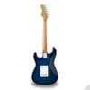 Kép 2/5 - SOUNDSATION RIDER-DELUXE-M BLSB - Dupla cutaway elektromos gitár 2 single coil + osztható humbucker hangszedővel és önzáró kulcsokkal (Wilkinson hardver, roasted juhar nyak+fogólap, lángolt fedlap)
