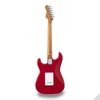 Kép 2/5 - SOUNDSATION RIDER-DELUXE-M RD - Dupla cutaway elektromos gitár 2 single coil + osztható humbucker hangszedővel és önzáró kulcsokkal (Wilkinson hardver, roasted juhar nyak+fogólap, lángolt fedlap)