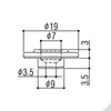 Kép 2/2 - RB20C - Bass Rover Chrome