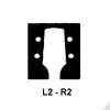 Kép 3/3 - GB707-C-L2R2 - Electric and Acoustic Bass Machine Heads Set, L2+R2, Chrome