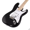 Kép 2/4 - Soundsation RIDER-PRO-MSH BK - Double cutaway elektromos gitár 2 single coil + osztható humbucker pickuppel és önzáró kulcsokkal (Wilkinson mechanika, juharfa fogólap)