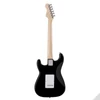 Kép 3/4 - Soundsation RIDER-PRO-MSH BK - Double cutaway elektromos gitár 2 single coil + osztható humbucker pickuppel és önzáró kulcsokkal (Wilkinson mechanika, juharfa fogólap)