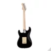 Kép 3/4 - Soundsation RIDER-RETRO-M BK - Double cutaway elektromos gitár 3 single coil pickuppel és vintage kulcsokkal (Wilkinson mechanika, juharfa fogólap)