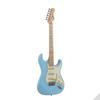 Kép 1/4 - Soundsation RIDER-RETRO-M DB - Double cutaway elektromos gitár 3 single coil pickuppel és vintage kulcsokkal (Wilkinson mechanika, juharfa fogólap)
