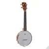 Kép 1/2 - Soundsation SUBJ-20 - Ukulele-banjo sapele mahagóni testtel és REMO bőrrel
