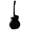 Kép 2/6 - Sigma GMC-STE-BKB akusztikus gitár elektronikával, fekete burst