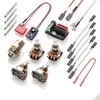 Kép 2/2 - EMG 57-66 Set BrChrome Humbucking gitár pickup szett, szálhúzott króm