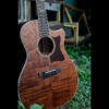 Kép 10/13 - Cort GA5F-FMH-OP akusztikus gitár Fishman EQ, mahagóni, natúr