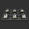 Kép 3/3 - Guitto GPB-01 pedalboard, kicsi 517x180 mm
