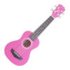 Kép 1/7 - Arrow szoprán ukulele, rózsaszín, tokkal