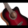 Kép 6/12 - Cort JADE-E-Nylon-BRB klasszikus Lady-gitár, elektronikával, bordó burst