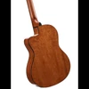 Kép 2/10 - Cort JADE-E-Nylon-DBB akusztikus Lady-gitár, elektronikával, sötét barna burst