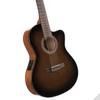 Kép 4/10 - Cort JADE-E-Nylon-DBB akusztikus Lady-gitár, elektronikával, sötét barna burst