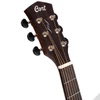 Kép 12/16 - Cort Core-OC SP OPTB with case el.akusztikus gitár, All solid, fenyő, áttetsző fekete