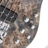 Kép 8/17 - Cort GB-MODERN 5-OPCG with case elektromos basszusgitár, 5 húros, deluxe félkemény tokkal, nyílt pórusú szénszürke