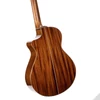 Kép 14/17 - Cort ModernBlack LE-TBK with case akusztikus gitár Fishman elektronikával, keménytokkal, Limited Edition
